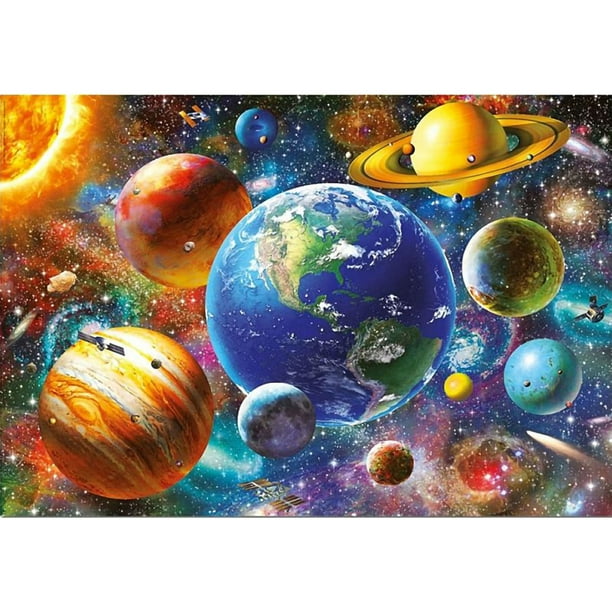 DIY 5D Full Drill Diamond Planet Painting Cross Stitch Kit Home Decor Craft DIY 5D Full Drill Diamond Planet Painting Cross Stitch Kit Home Decor Craft